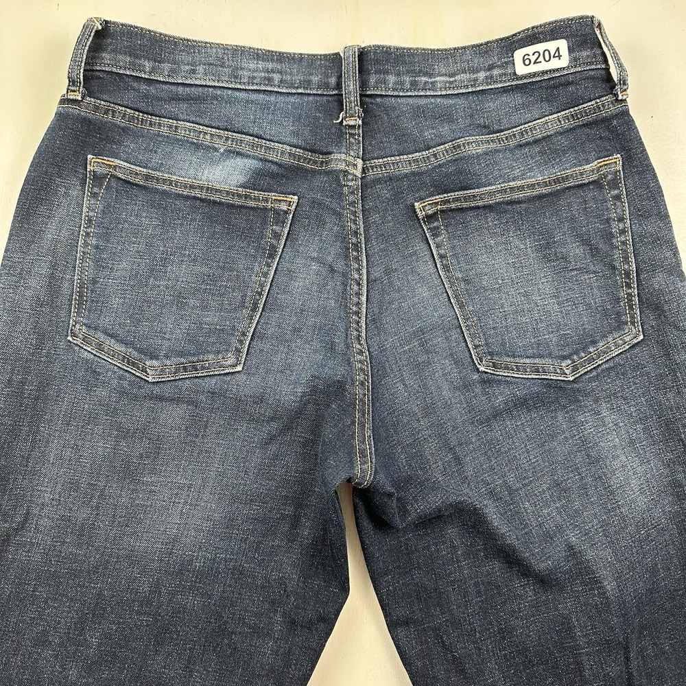 Old Navy Loose Built-In Tough Flex Jeans Mens Actual 32x34 Blue Straight Stretch